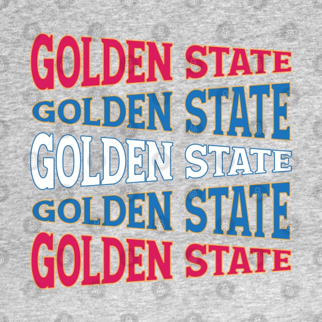 NATIONAL TEXT ART GOLDEN STATE by LAVA-ROMA-NOVA